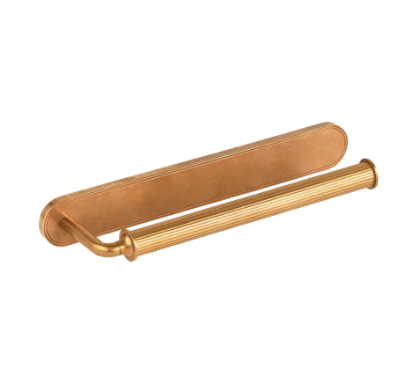 Barwick Ridged Hand Towel Rail with Backplate