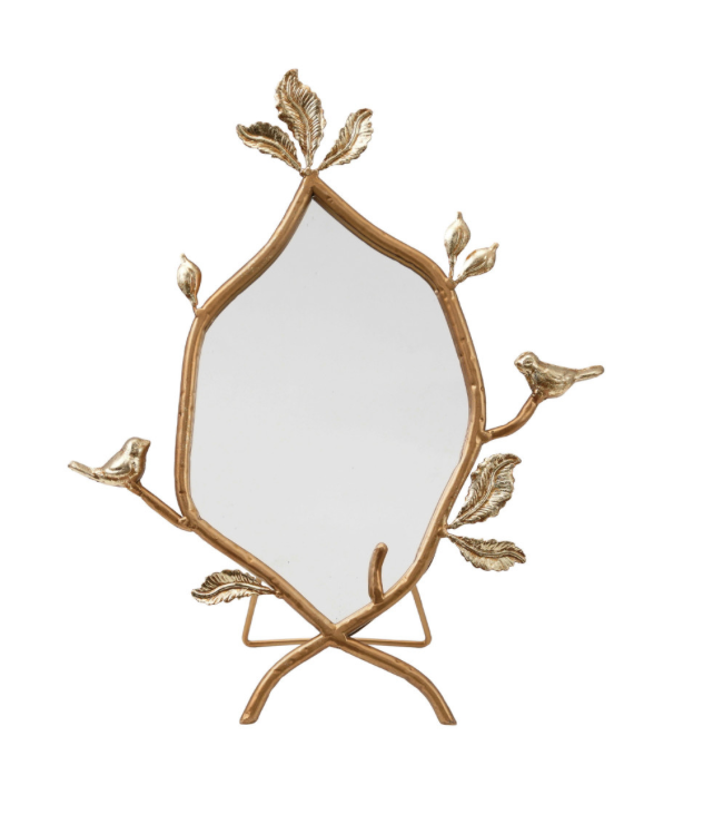 Birdie Brass Mirror