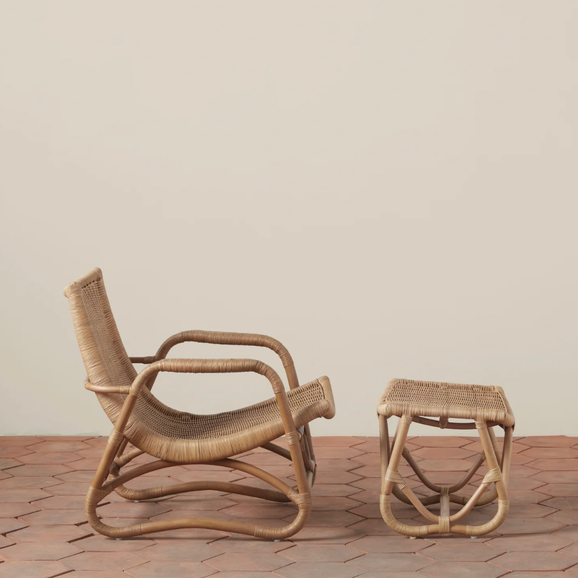 Bodega Wicker Lounge Chair