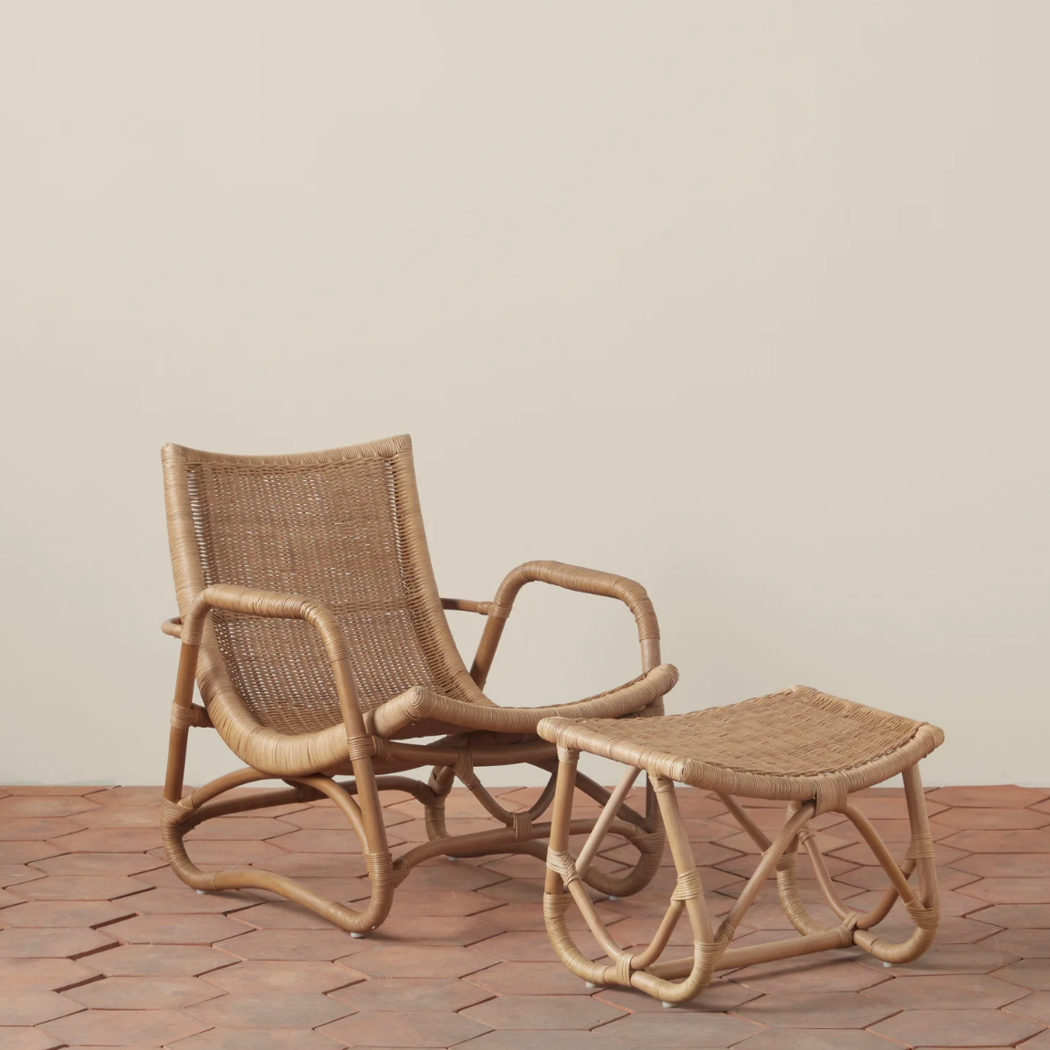 Bodega Wicker Lounge Chair
