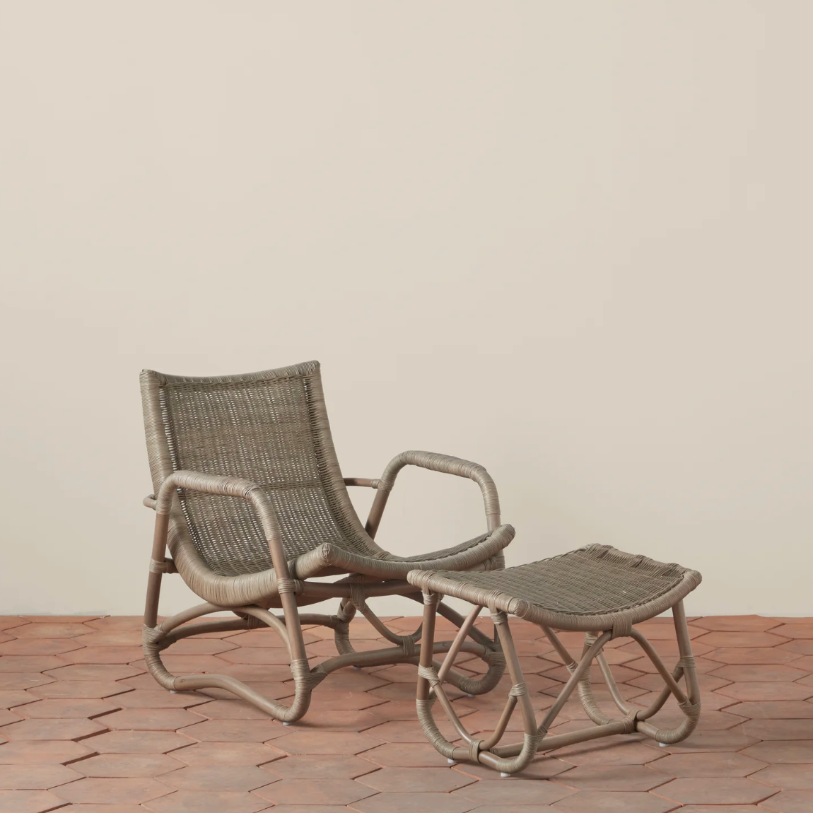 Bodega Wicker Lounge Chair