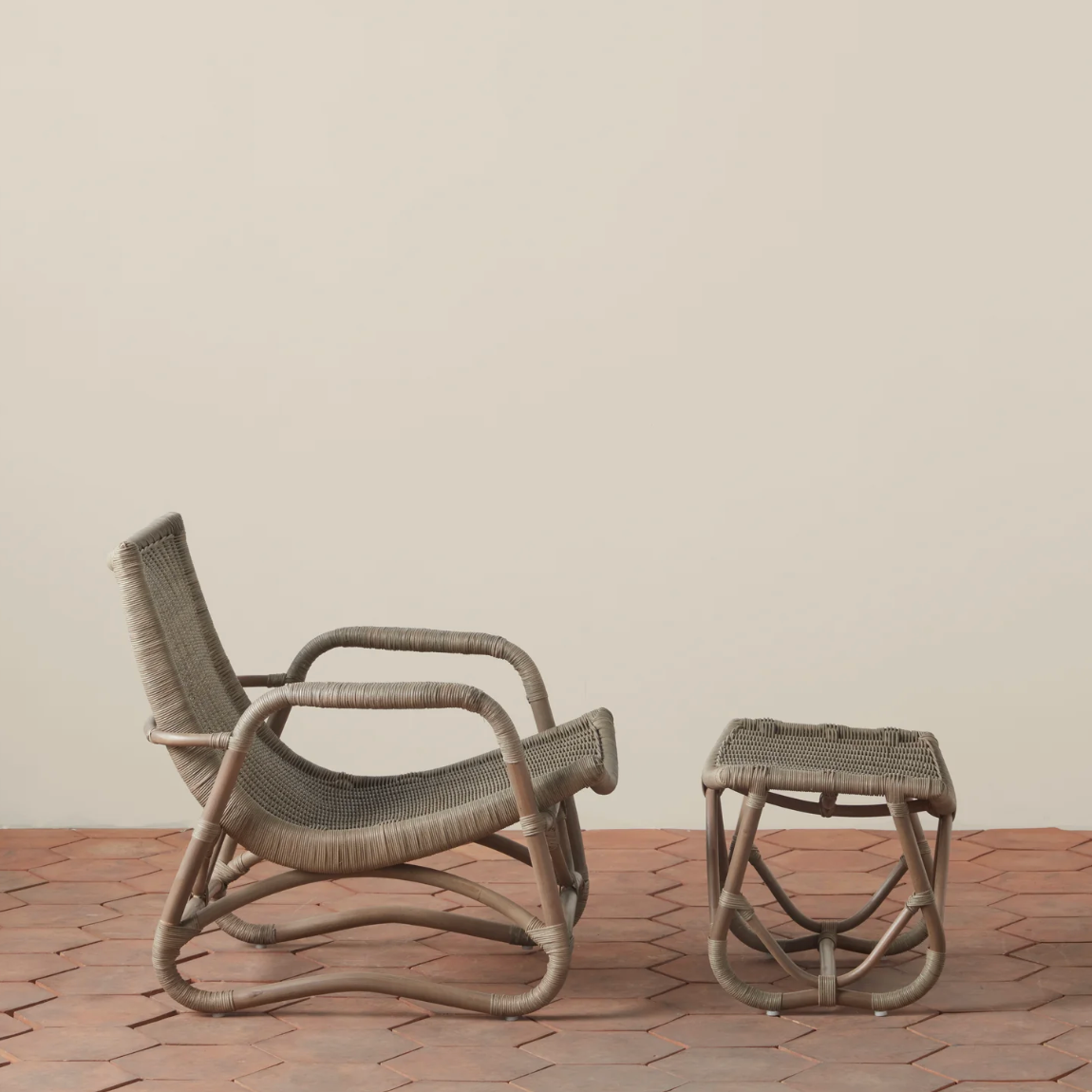 Bodega Wicker Lounge Chair