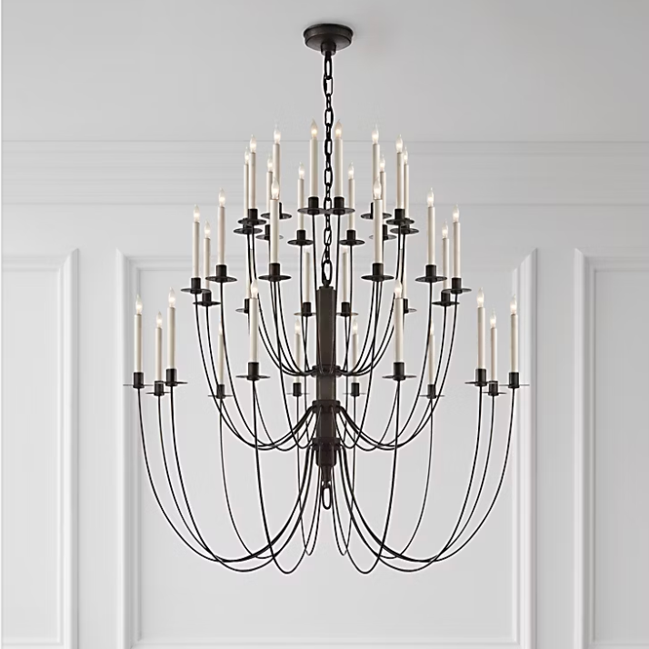 Erika Three-Tier Chandelier