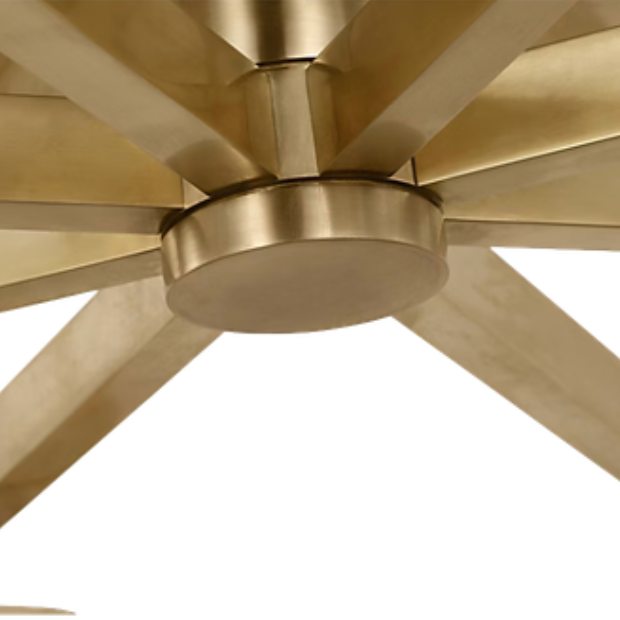 Pedra Large Staggered Arm Flush Mount