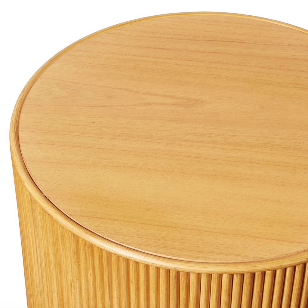 Gabriella Rattan Side Table