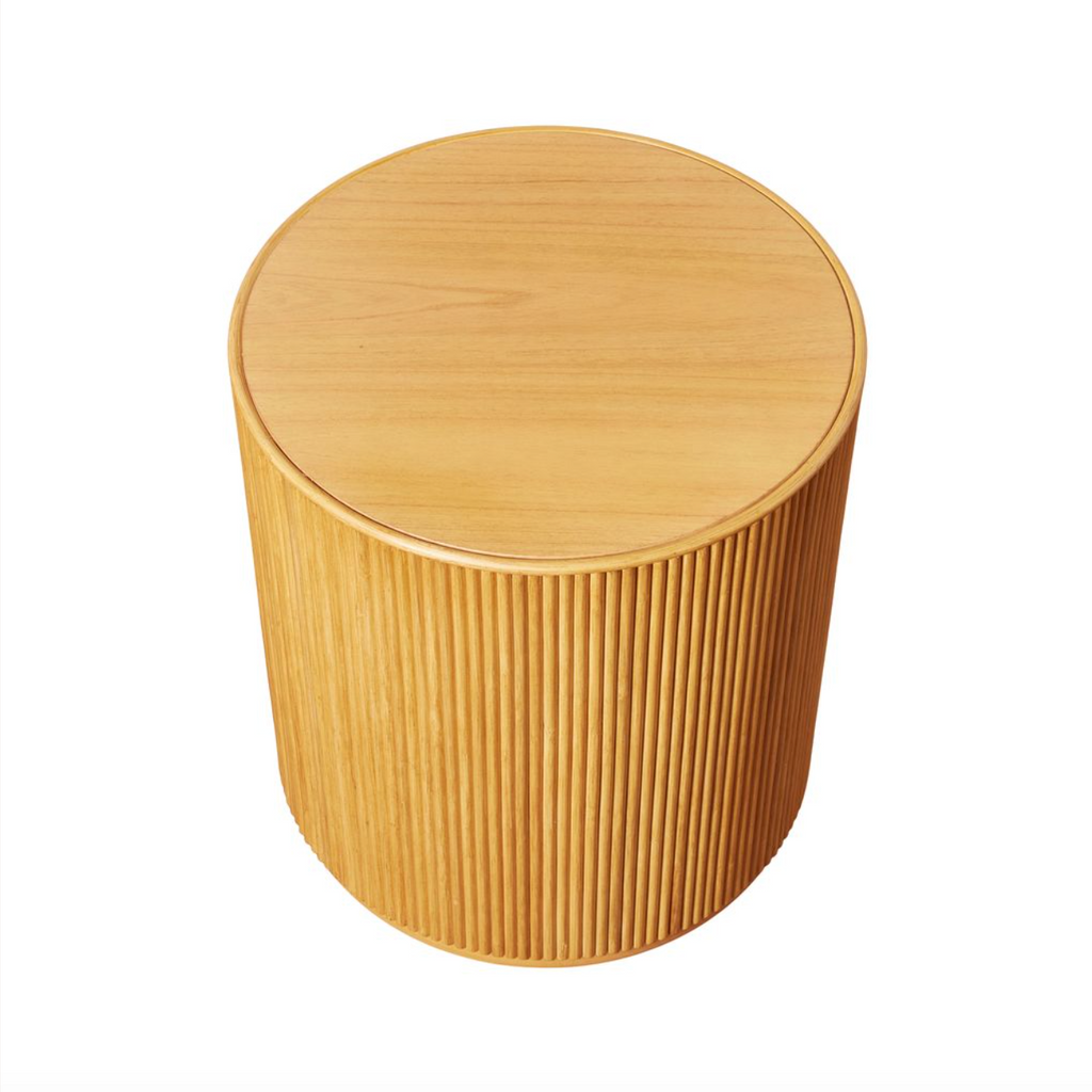 Gabriella Rattan Side Table