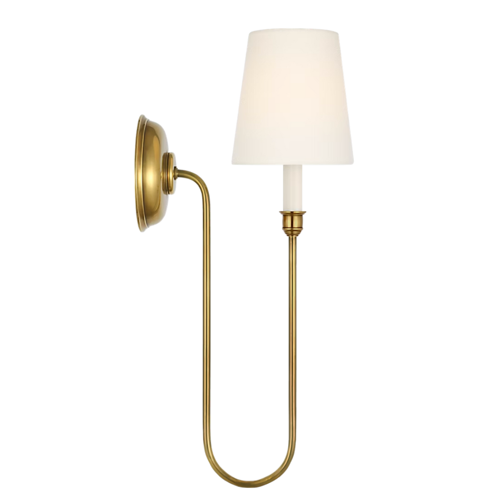 Vendome 21" Deep Arm Sconce