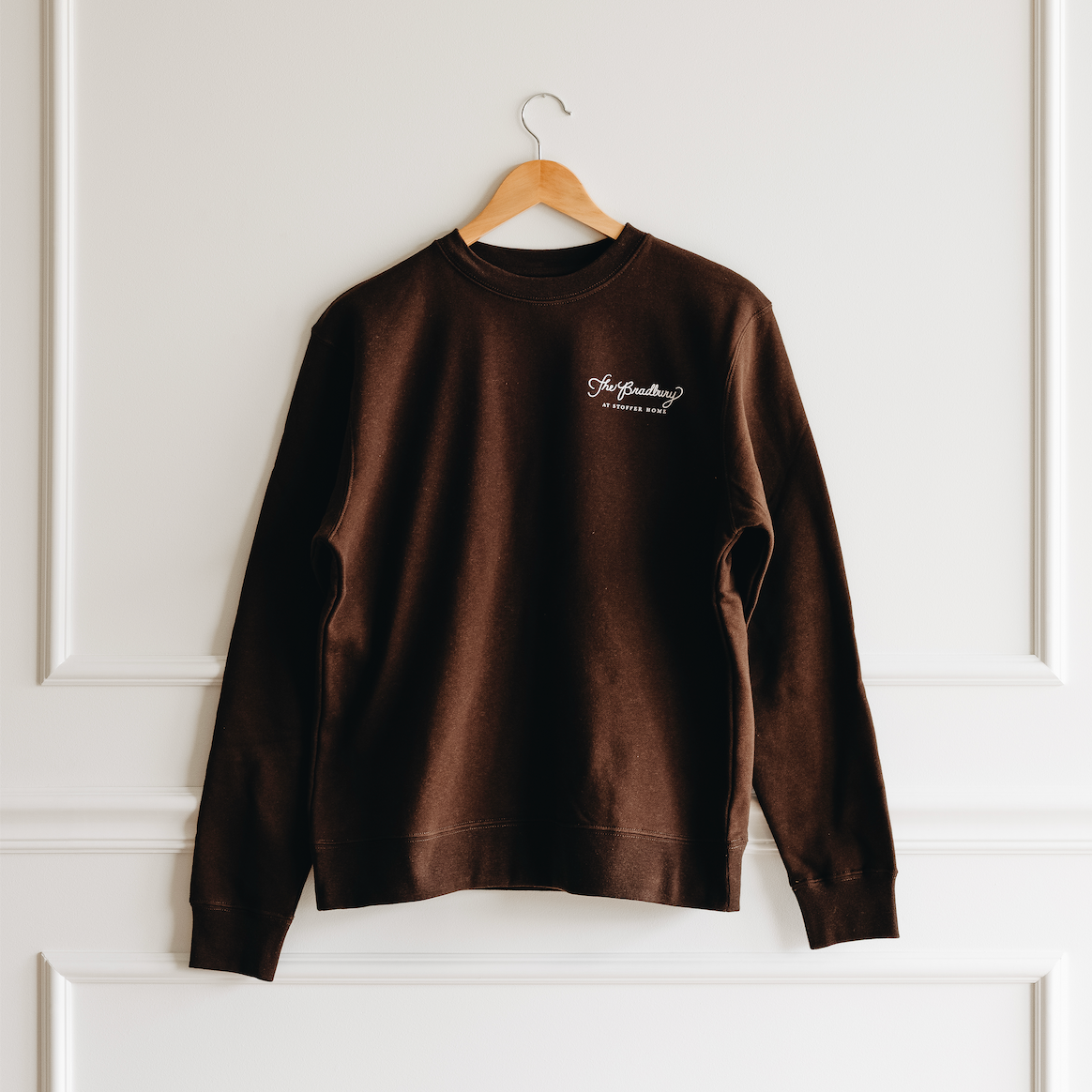 The Bradbury Espresso Crewneck