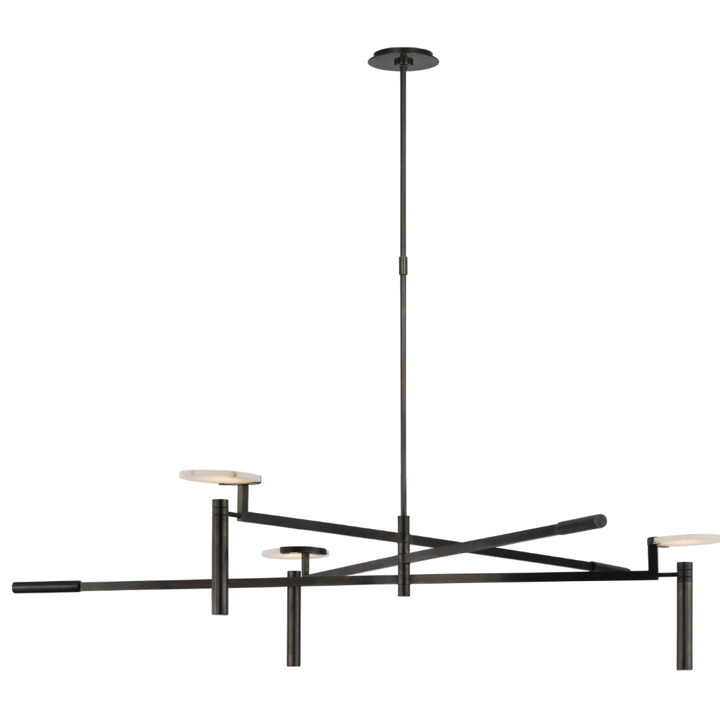 Melange Grande Floating Disc Chandelier