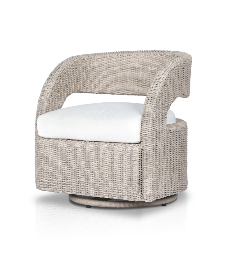 Hawthorne Outdoor Swivel Chair