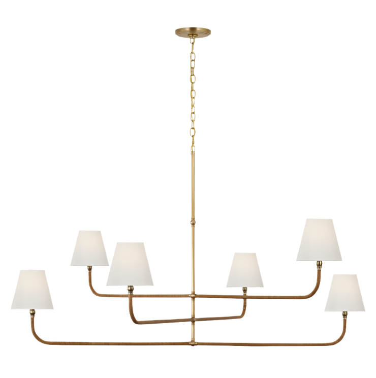 コンランショップ　LA VOLIERE SHADE GRANDE Basden Grande Three Tier Chandelier – Stoffer Home
