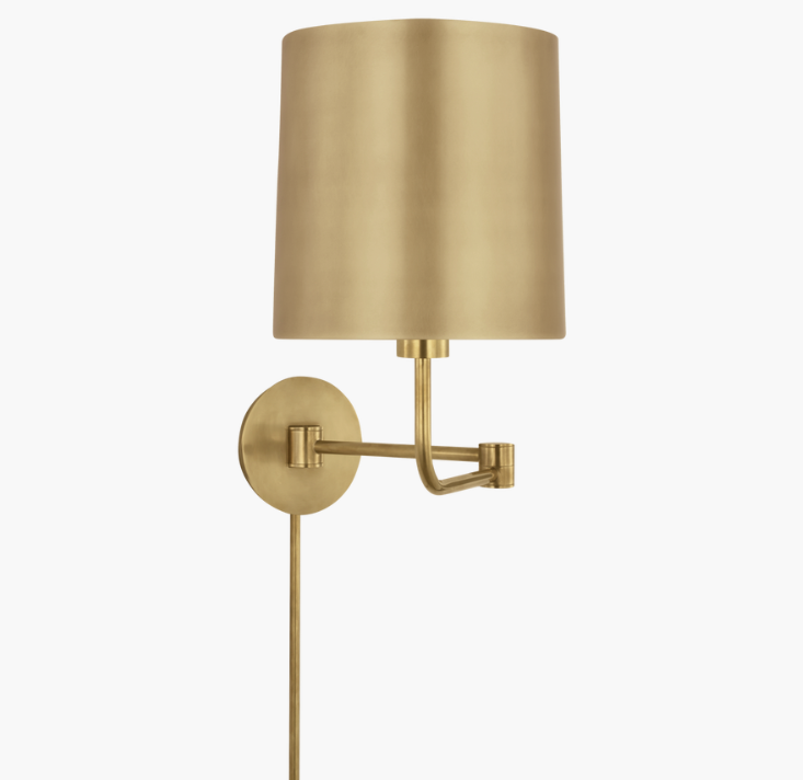 Go Lightly Swing Arm Wall Light