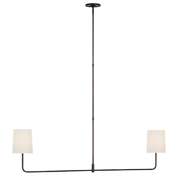 Go Lightly 54" Two Light Linear Chandelier