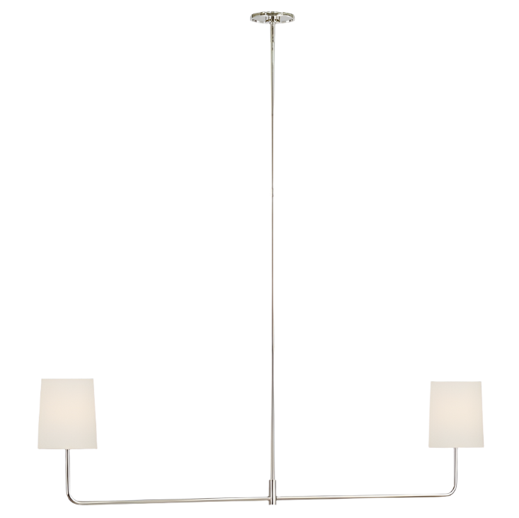 Go Lightly 54" Two Light Linear Chandelier
