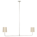 Go Lightly 54" Two Light Linear Chandelier