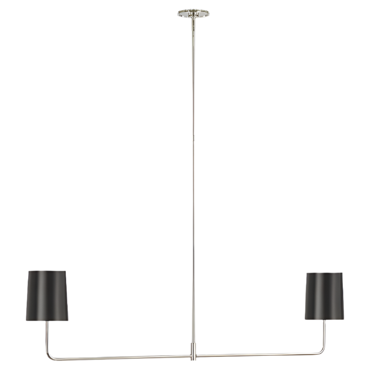 Go Lightly 54" Two Light Linear Chandelier