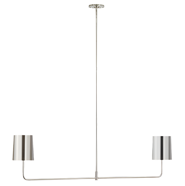Go Lightly 54" Two Light Linear Chandelier