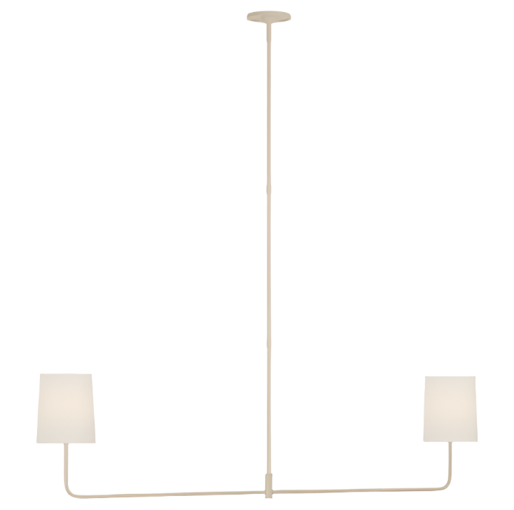 Go Lightly 54" Two Light Linear Chandelier