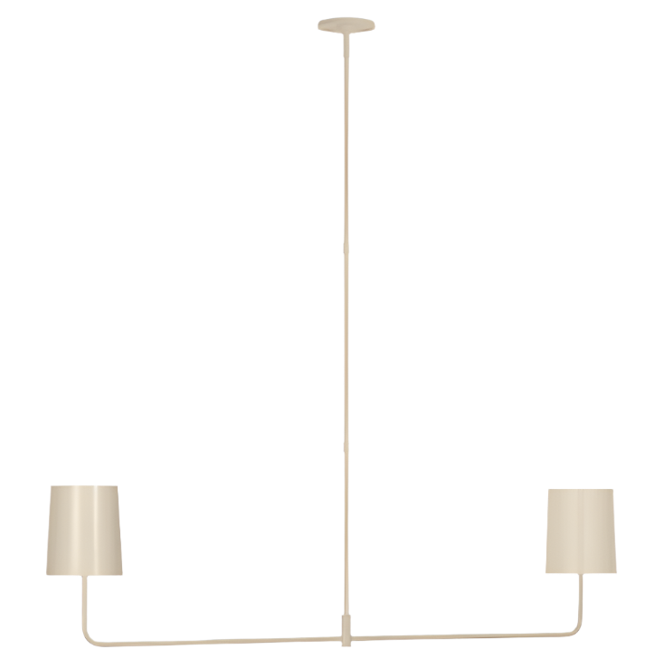 Go Lightly 54" Two Light Linear Chandelier
