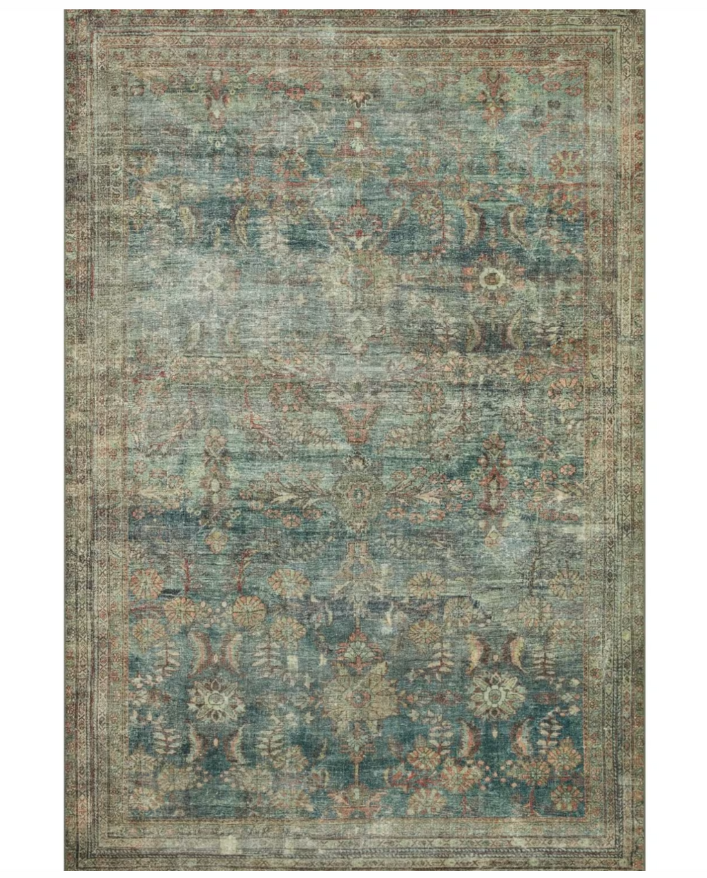 Magnolia Home by Joanna Gaines x Loloi Banks Ocean Spice BAN-01