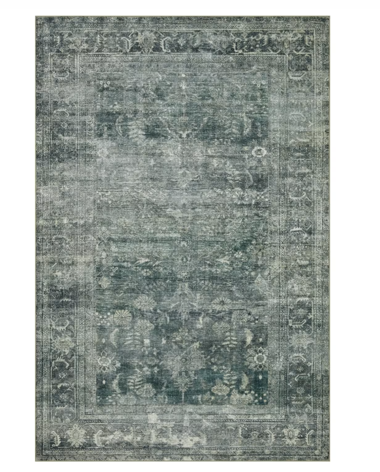 Magnolia Home by Joanna Gaines x Loloi Banks Blue Lagoon BAN-03