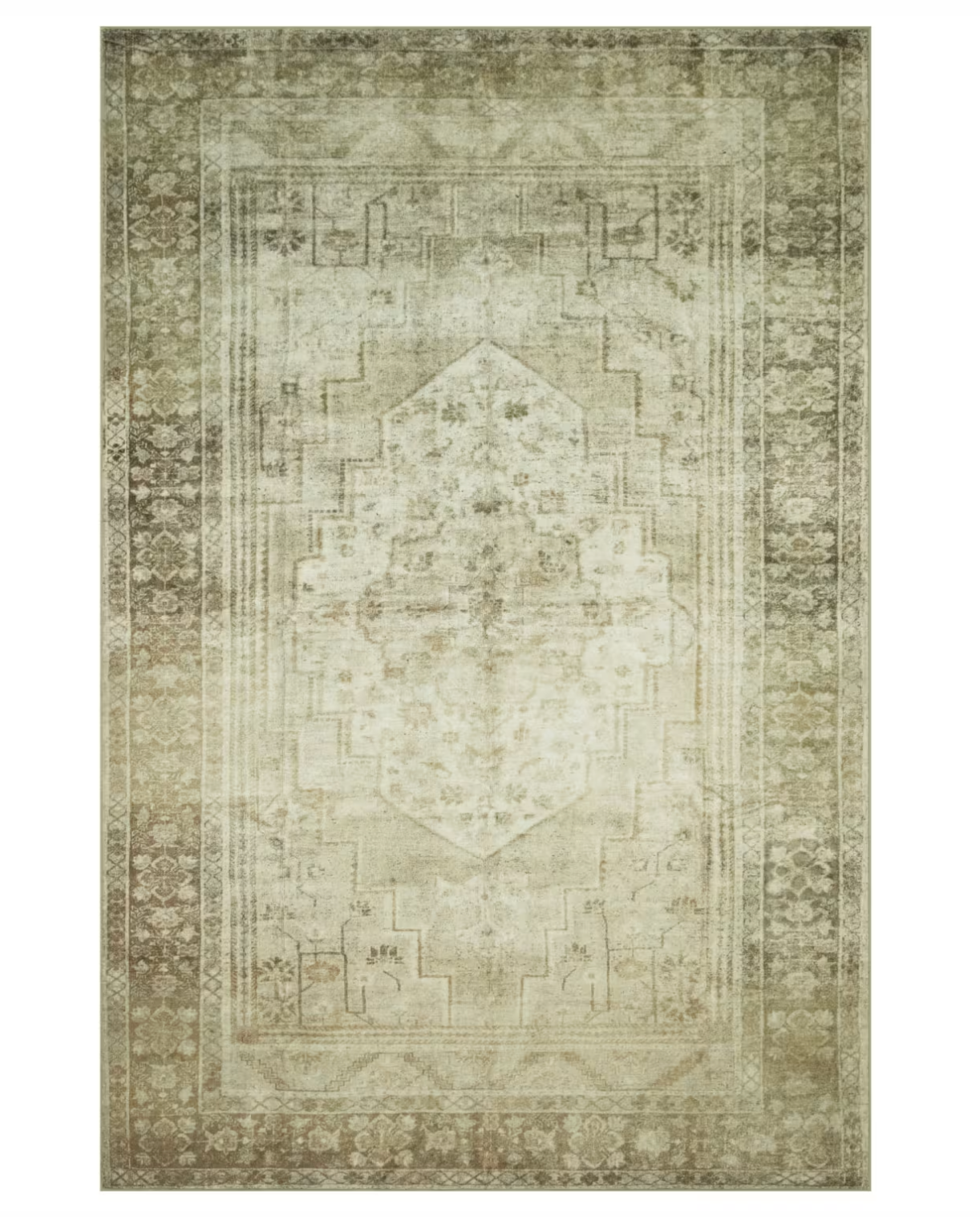 Magnolia Home by Joanna Gaines x Loloi Banks Natural Granite BAN-06