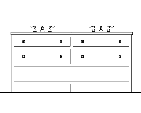 Paddington Vanity - 72"