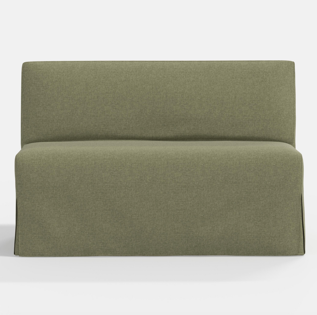 Lindy Slipcovered Dining Banquette