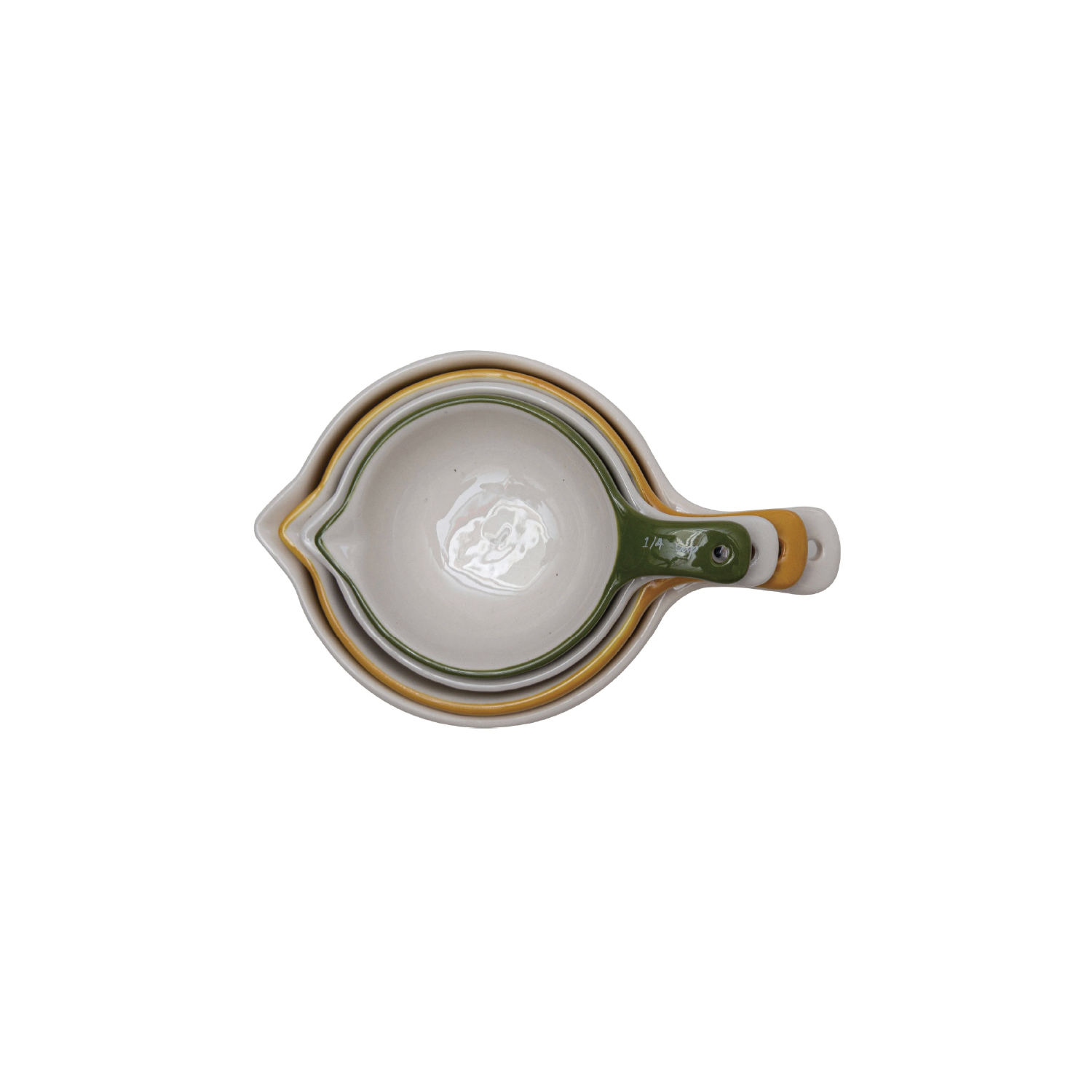 Hand Painted Measuring Cups