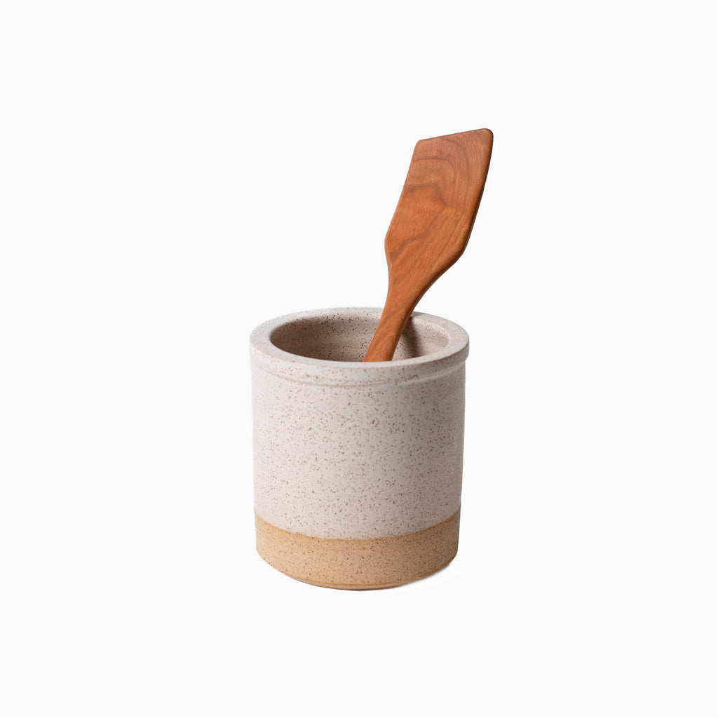 12" Cherry Wood Angled Spatula