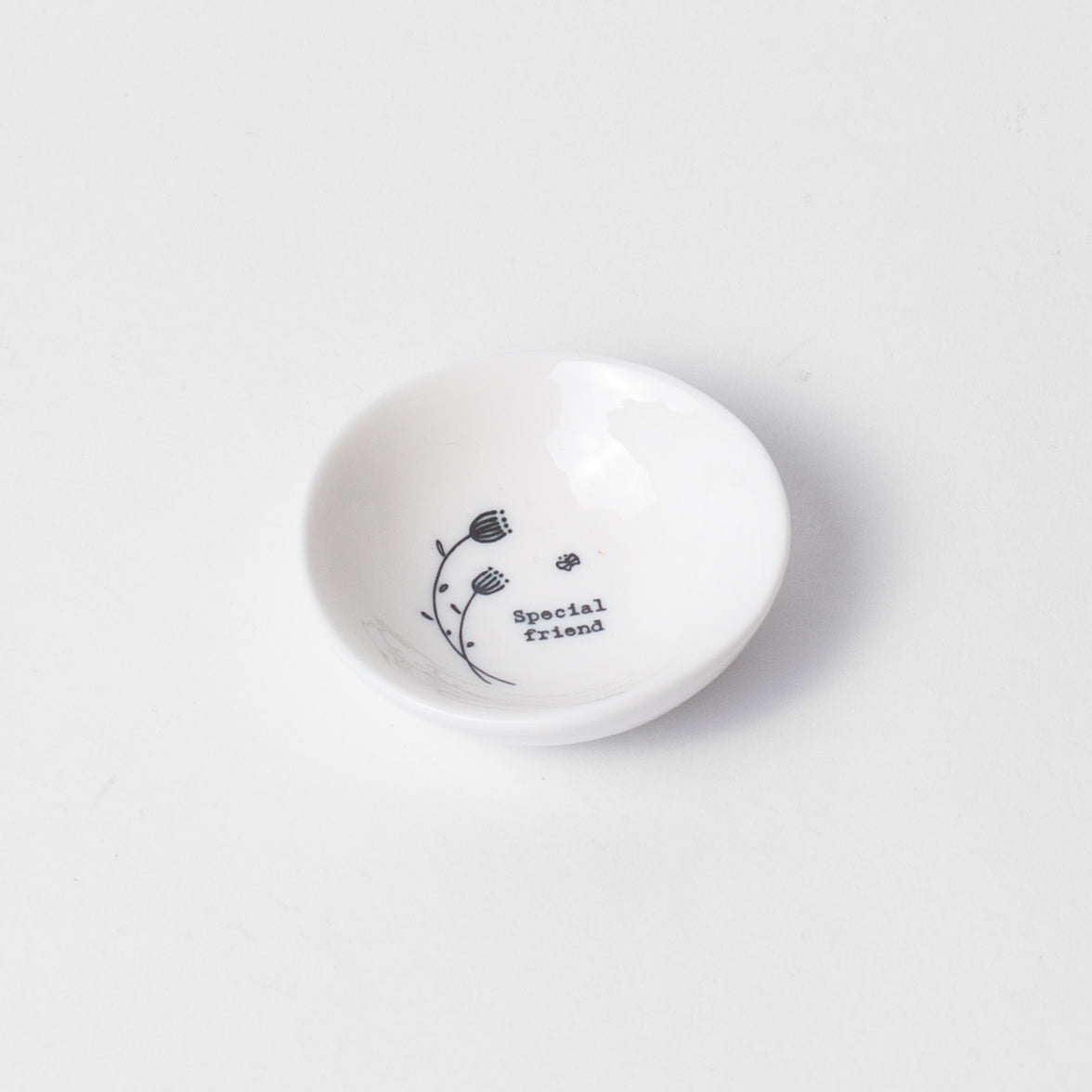 Sweet Words Porcelain Bowls