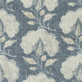 Slate Floral Fabric Swatch