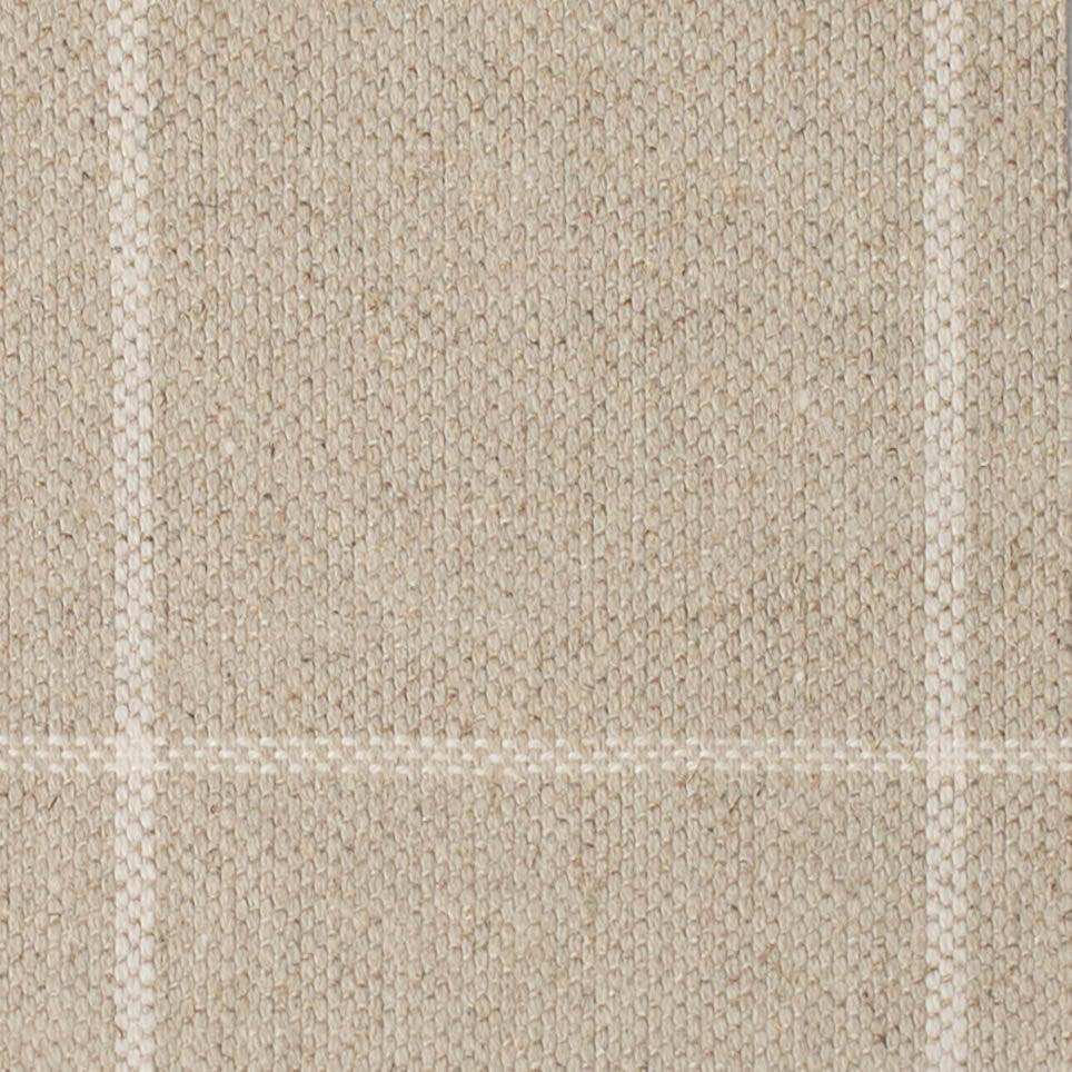 Sandstone Windowpane Fabric Swatch