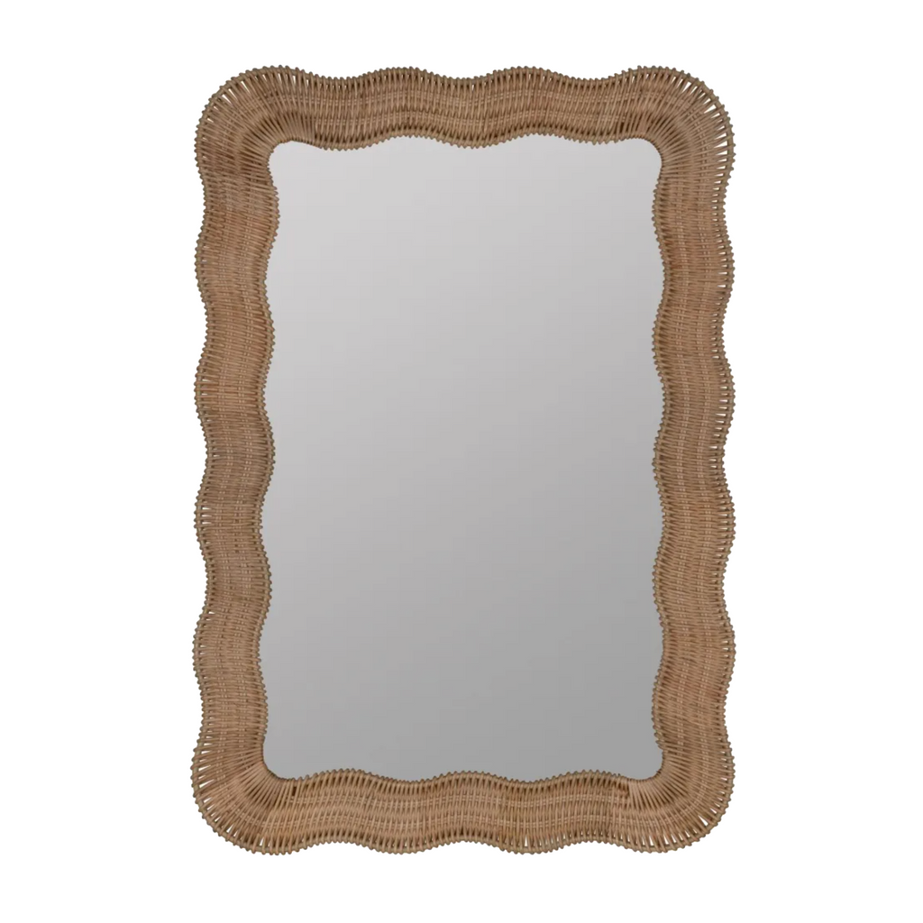Linden Scalloped Wall Mirror