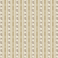 Botanical Stripe Dijon Fabric Sample