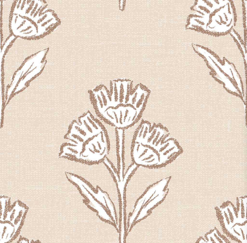 Francie Cream Fabric Sample