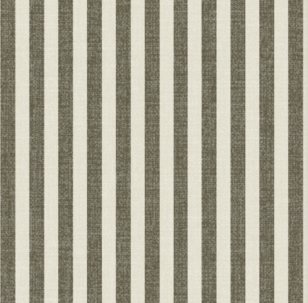 Lindy Slipcovered Dining Chair in Jane Stripe Laurel