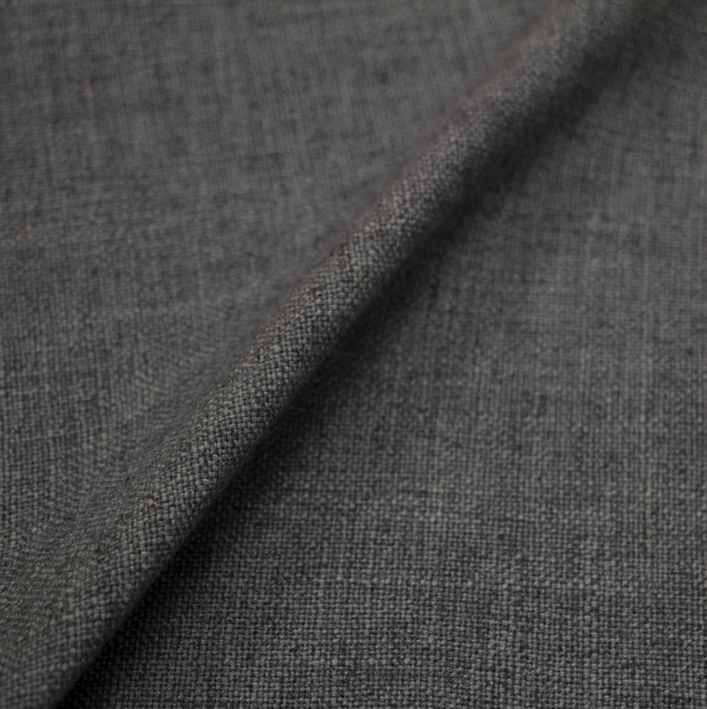 Thelma Settee in Textured Linen Charcoal