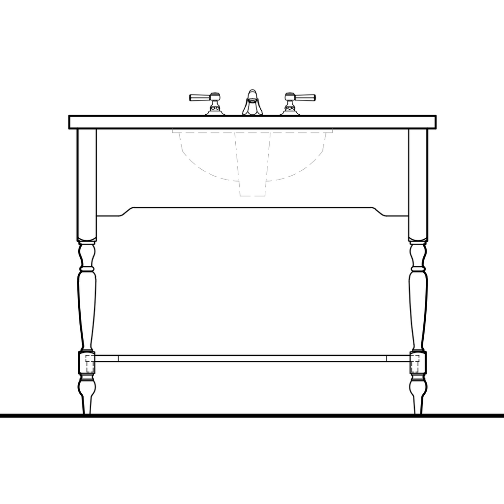 Northgate Console Vanity - 42"