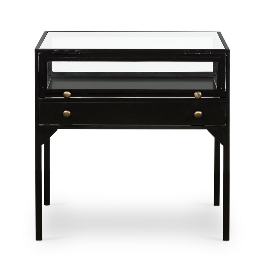 Charlotte Shadow Box End Table