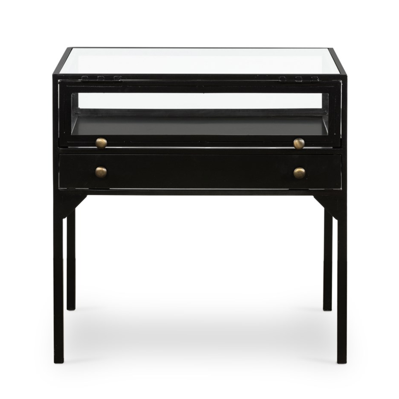 Charlotte Shadow Box End Table
