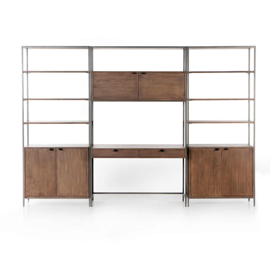 Silas Wall Desk & Bookshelves