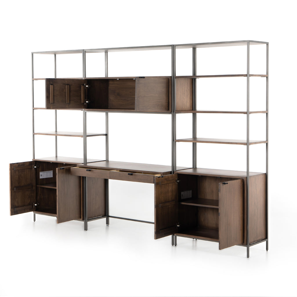 Silas Wall Desk & Bookshelves