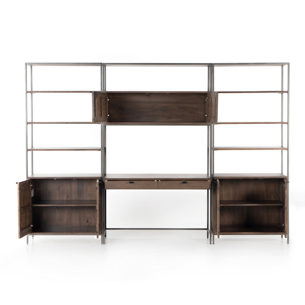 Silas Wall Desk & Bookshelves