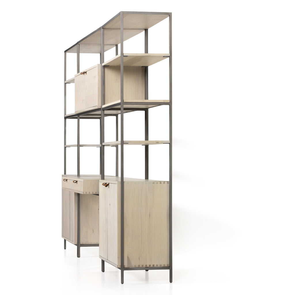 Silas Wall Desk & Bookshelves