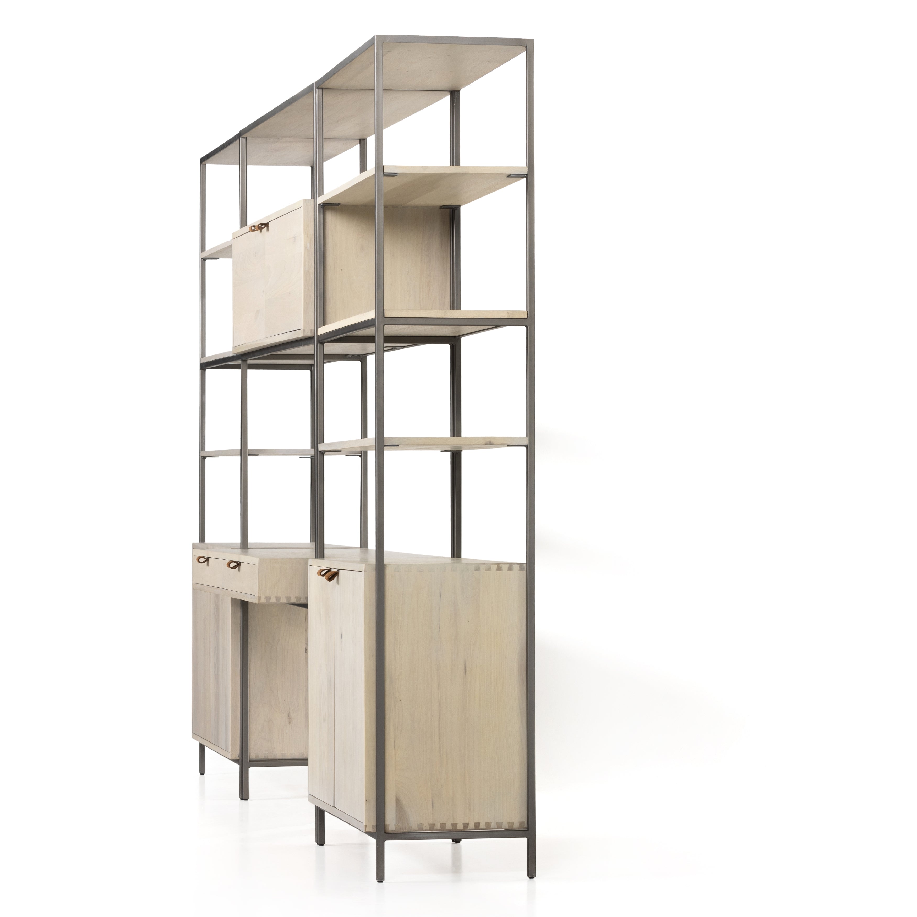 Silas Wall Desk & Bookshelves