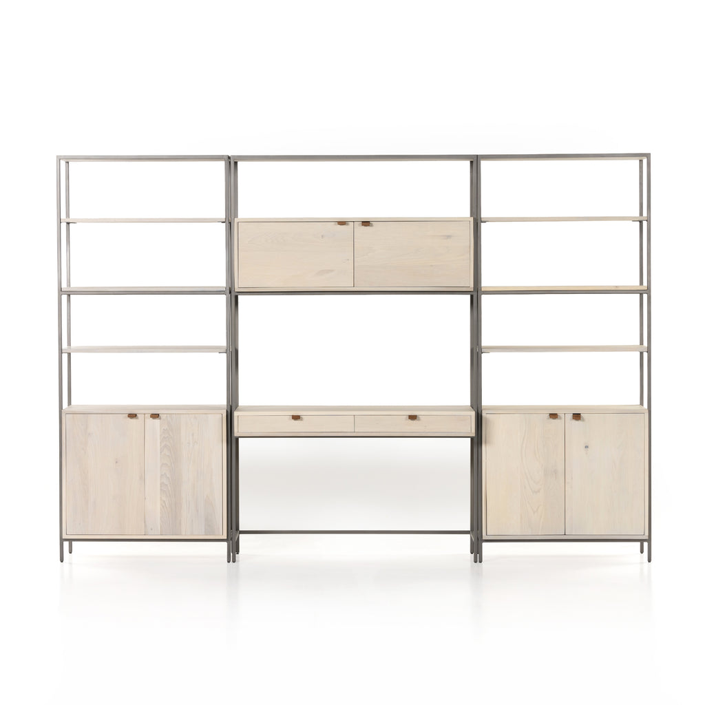 Silas Wall Desk & Bookshelves