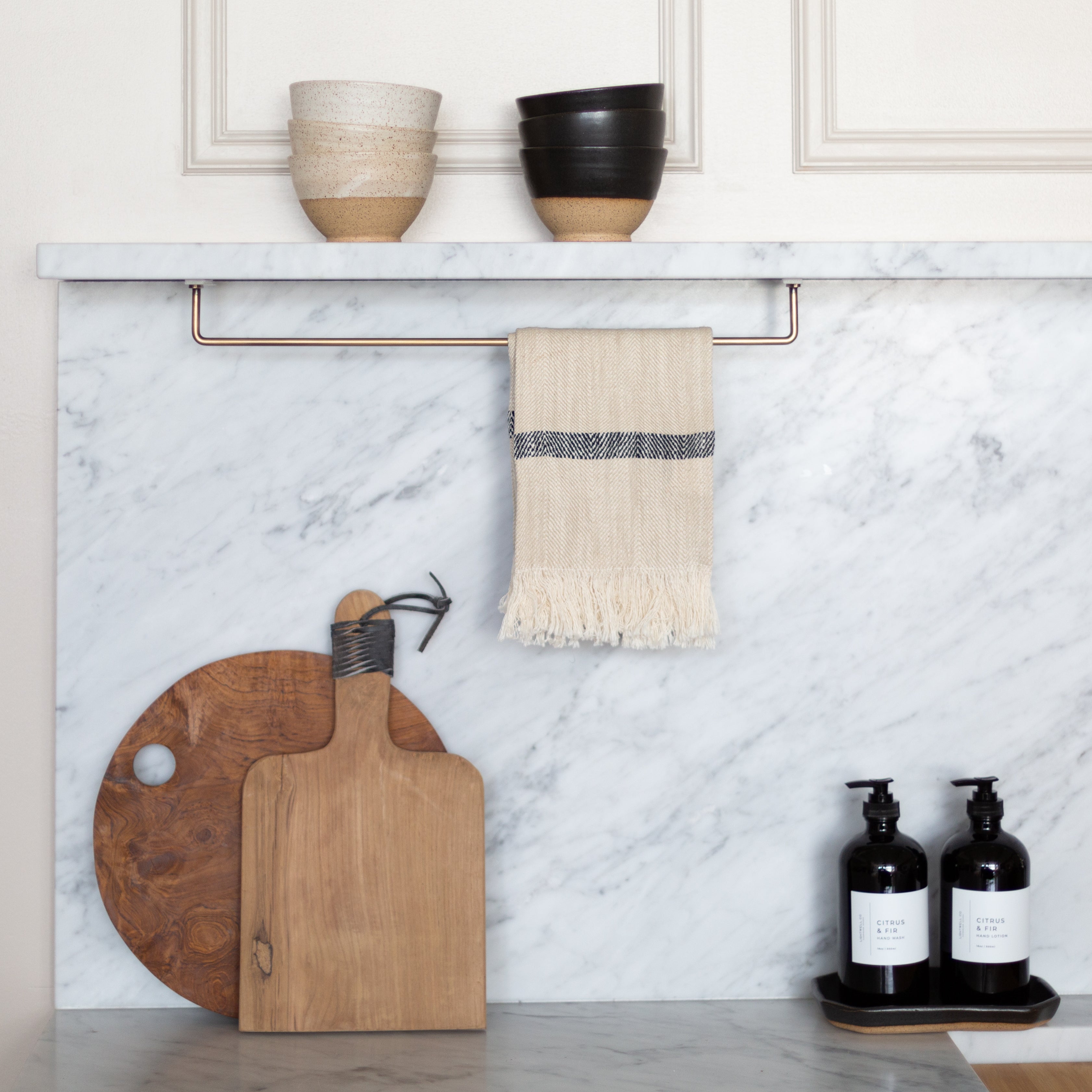 Brass Towel Bar