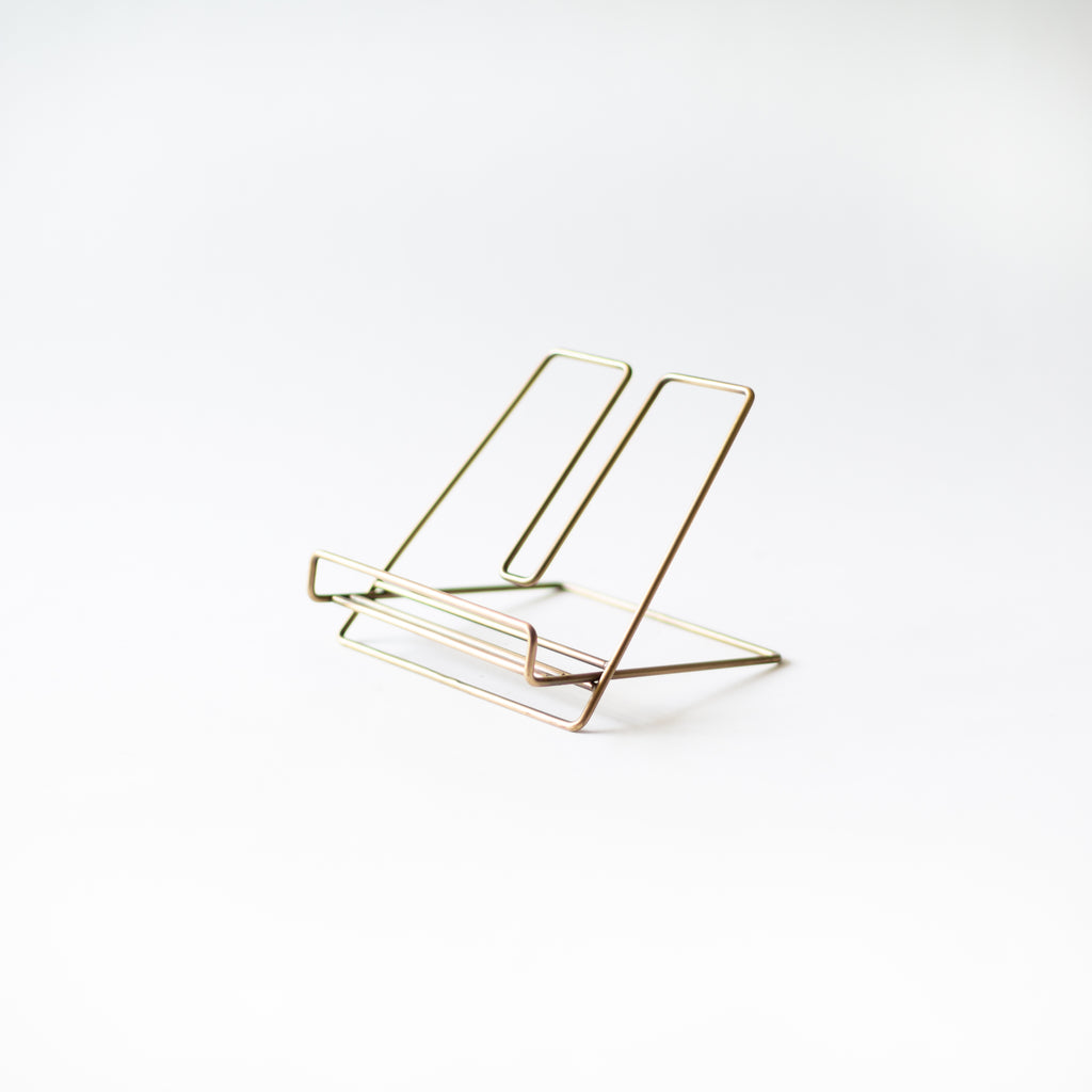 Hemingway Brass Book Stand