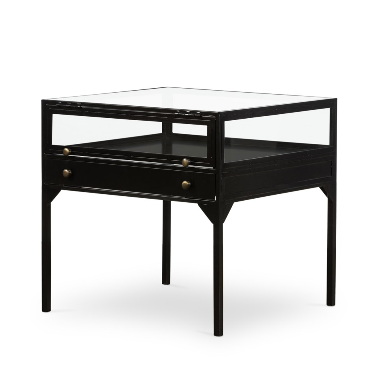 Charlotte Shadow Box End Table